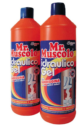 IDRAULICO LIQUIDO MR MUSCOLO - Detersivi grandi marche - Candor Technology  srl - pulizie civile ed industriali